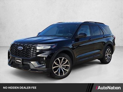 Agate Black Metallic 2026 Ford Explorer ST-Line