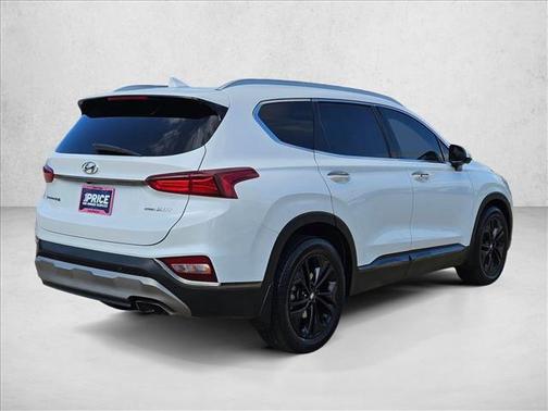 Quartz White 2020 Hyundai SANTA FE Limited 2.0T