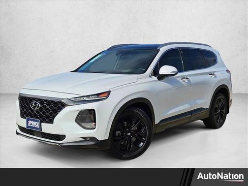 Quartz White 2020 Hyundai SANTA FE Limited 2.0T