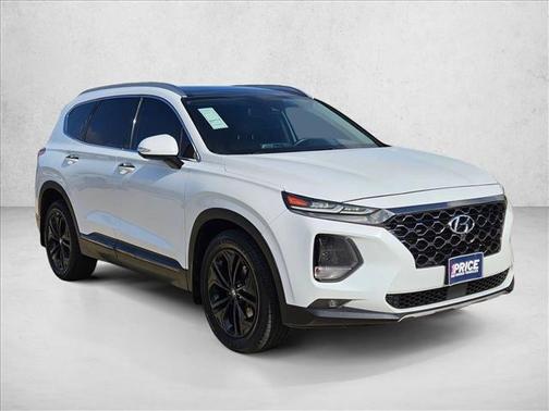 Quartz White 2020 Hyundai SANTA FE Limited 2.0T