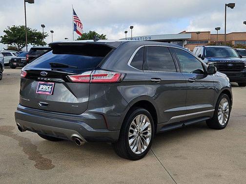Carbonized Gray Metallic 2024 Ford Edge Titanium