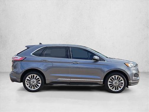 Carbonized Gray Metallic 2024 Ford Edge Titanium