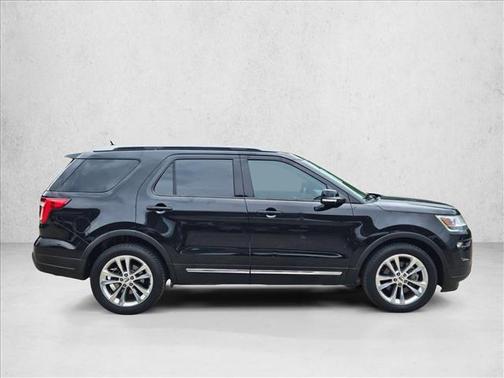 Shadow Black 2018 Ford Explorer XLT