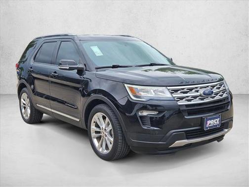 Shadow Black 2018 Ford Explorer XLT