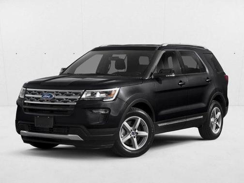 Shadow Black 2018 Ford Explorer XLT