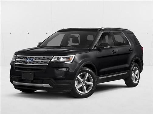 Shadow Black 2018 Ford Explorer XLT
