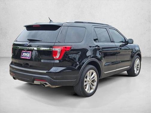 Shadow Black 2018 Ford Explorer XLT