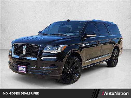 Infinite Black Metallic Clearcoat 2024 Lincoln Navigator Reserve
