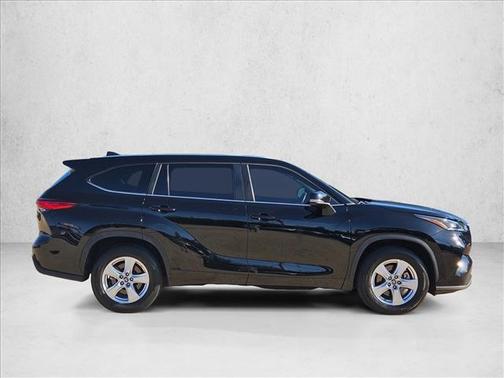 Midnight Black Metallic 2023 Toyota Highlander LE