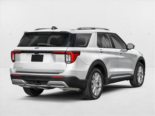 Space White Metallic 2026 Ford Explorer Platinum