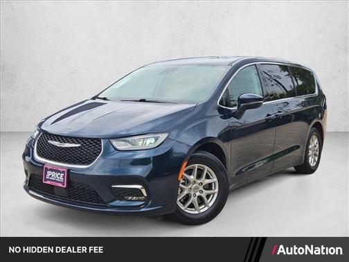 Fathom Blue Pearlcoat 2023 Chrysler Pacifica Touring L