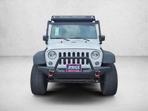 Bright White Clearcoat 2014 Jeep Wrangler Unlimited Sport