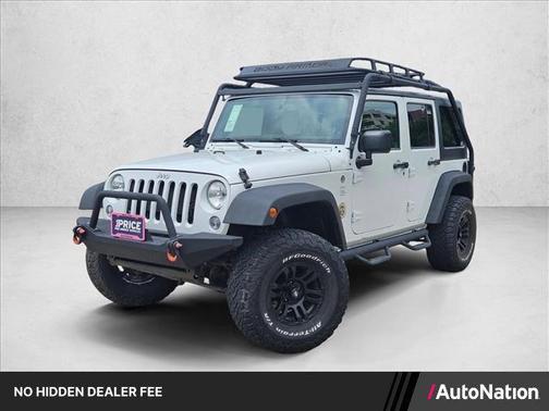Bright White Clearcoat 2014 Jeep Wrangler Unlimited Sport