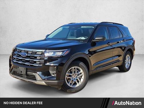 Agate Black Metallic 2026 Ford Explorer Active