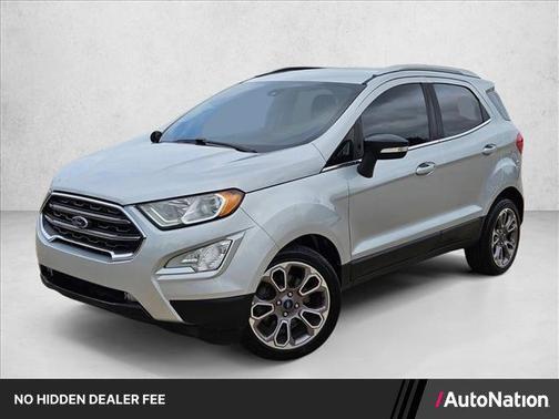 Moondust Silver Metallic 2020 Ford EcoSport Titanium