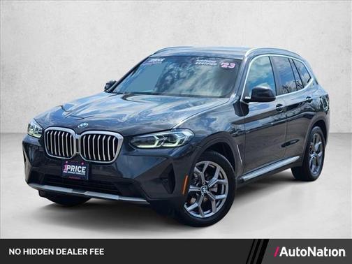 Gray 2023 BMW X3 sDrive30i