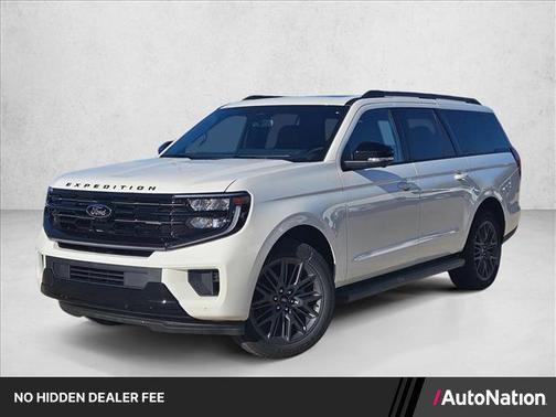 Star White Metallic Tri-Coat 2026 Ford Expedition Max Platinum