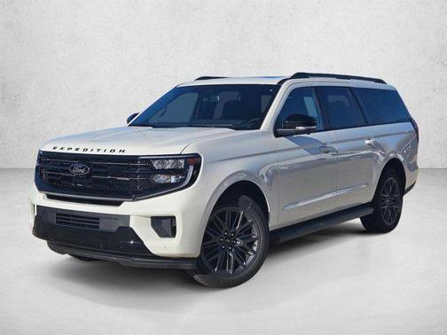 Star White Metallic Tri-Coat 2026 Ford Expedition Max Platinum