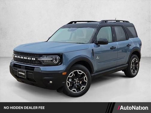 Azure Gray Metallic Tri-Coat 2026 Ford Bronco Sport Outer Banks