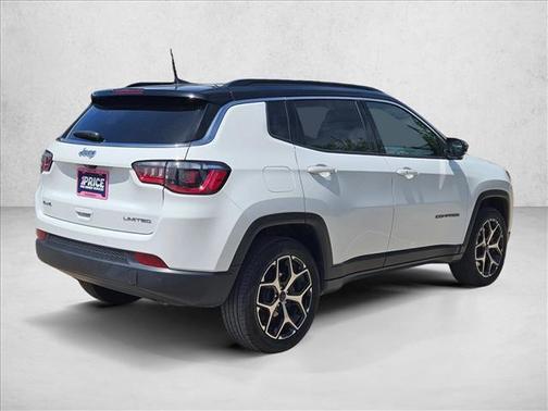 Bright White Clearcoat 2025 Jeep Compass Limited
