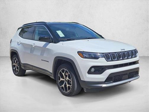 Bright White Clearcoat 2025 Jeep Compass Limited