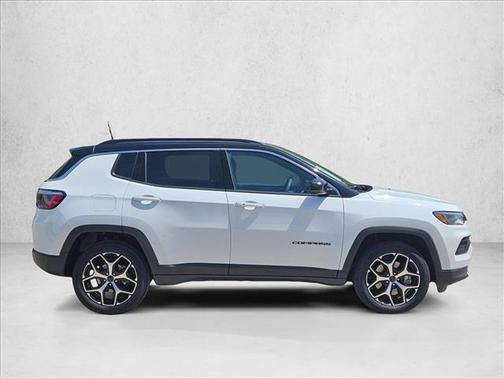 Bright White Clearcoat 2025 Jeep Compass Limited
