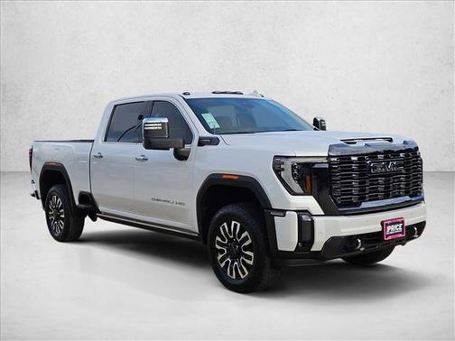 White Frost Tricoat 2024 GMC Sierra 2500 Denali Ultimate