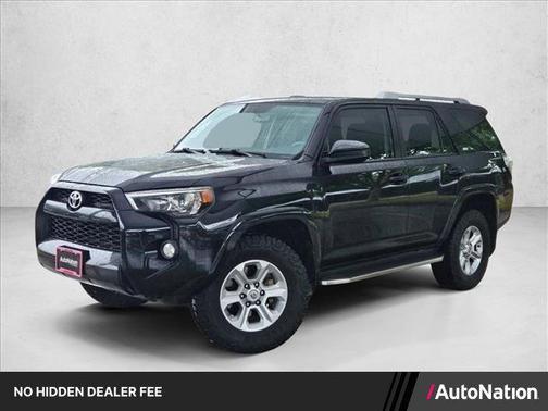 Midnight Black Metallic 2018 Toyota 4Runner SR5
