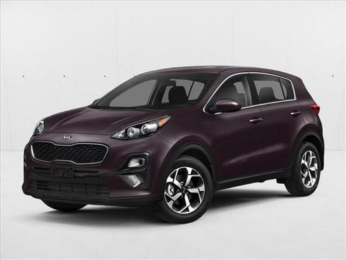 Black Cherry 2021 Kia Sportage LX