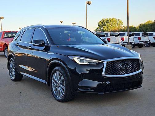 Black Obsidian 2024 INFINITI QX50 LUXE AWD