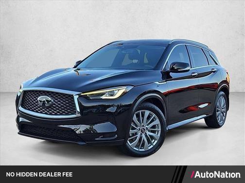 Black Obsidian 2024 INFINITI QX50 LUXE AWD