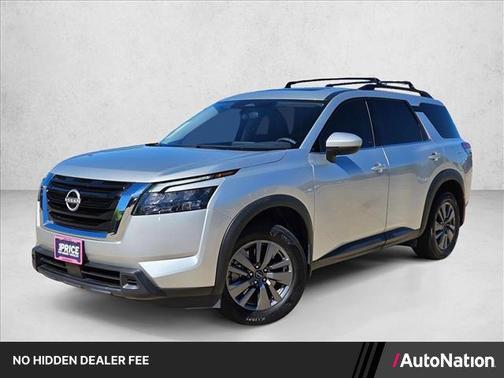 Brilliant Silver Metallic 2024 Nissan Pathfinder SV FWD