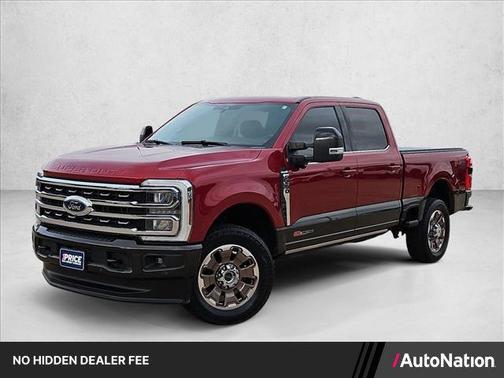 Ruby Red Metallic Tinted Clearcoat 2025 Ford F-250 King Ranch