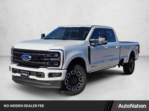 Star White Metallic Tri-Coat 2026 Ford F-350 Platinum
