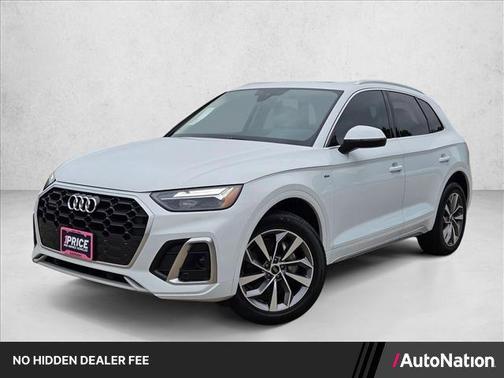 Glacier White Metallic 2024 Audi Q5 45 S line Premium