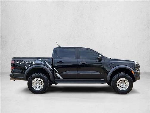 Shadow Black 2025 Ford Ranger Raptor