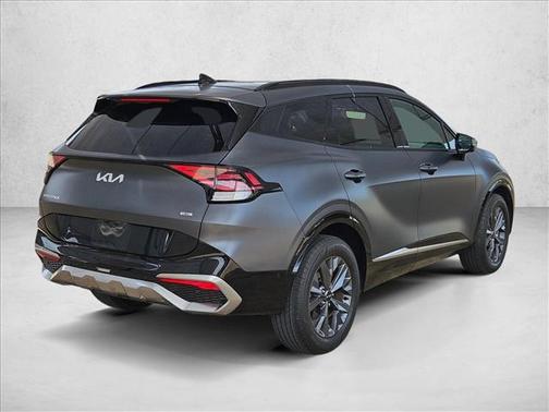 Shadow Matte Gray 2024 Kia Sportage Hybrid SX-Prestige