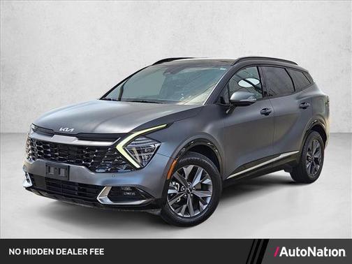 Shadow Matte Gray 2024 Kia Sportage Hybrid SX-Prestige