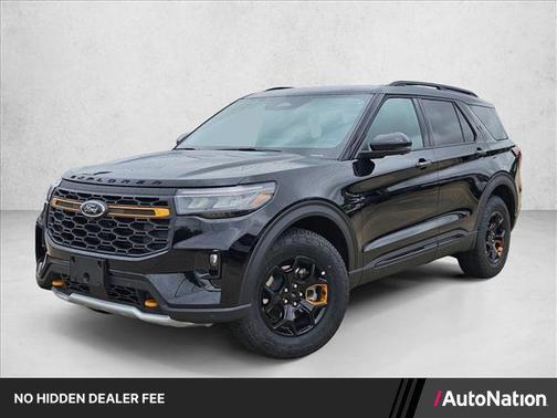 Agate Black Metallic 2026 Ford Explorer Tremor