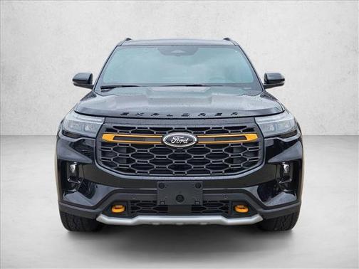 Agate Black Metallic 2026 Ford Explorer Tremor