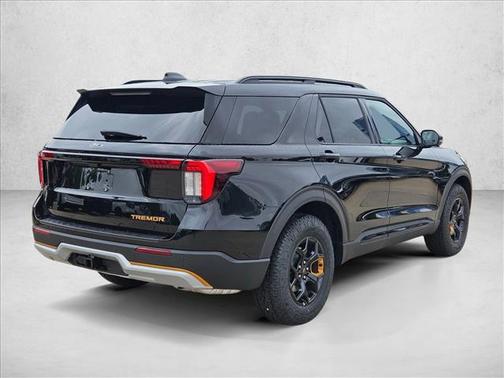 Agate Black Metallic 2026 Ford Explorer Tremor