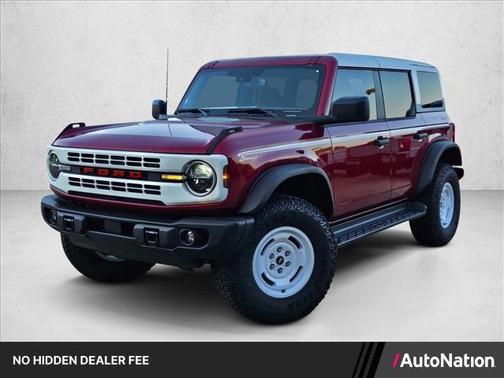 Ruby Red Metallic Tinted Clearcoat 2025 Ford Bronco Heritage Edition