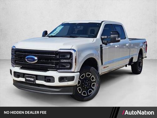 Star White Metallic Tri-Coat 2026 Ford F-350 Platinum