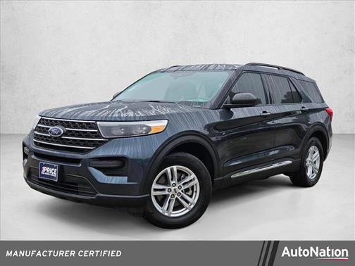 Stone Blue Metallic 2024 Ford Explorer XLT