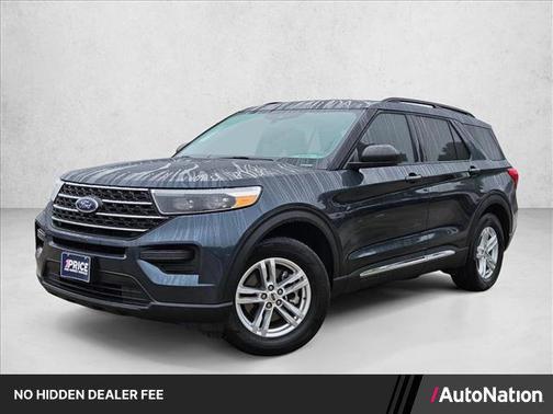Stone Blue Metallic 2024 Ford Explorer XLT