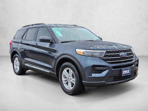 Stone Blue Metallic 2024 Ford Explorer XLT