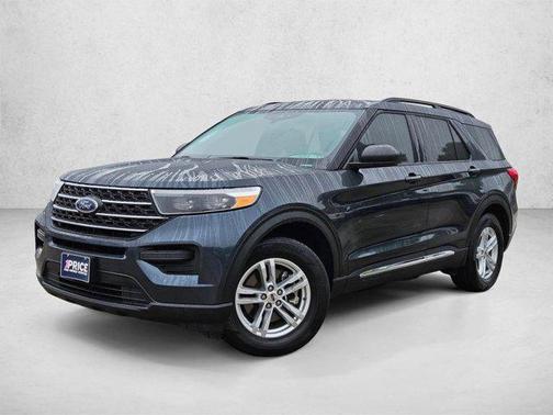 Stone Blue Metallic 2024 Ford Explorer XLT