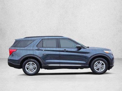 Stone Blue Metallic 2024 Ford Explorer XLT