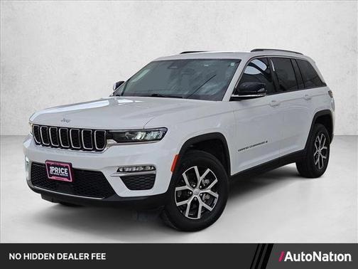 Bright White Clearcoat 2024 Jeep Grand Cherokee Limited
