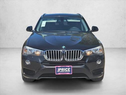 Black Sapphire Metallic 2017 BMW X3 sDrive28i